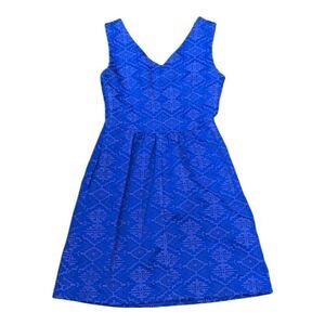 Anthropologie Maeve Tribsl Print dress size 2 EUC